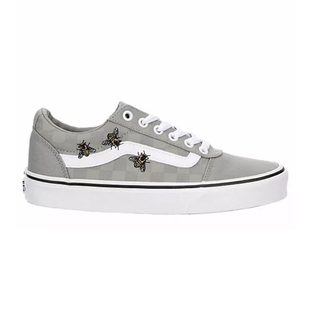 Women’s Vans Ward Lo Embroidery Bees Women's
Sneaker low top grey checker 6.5  6